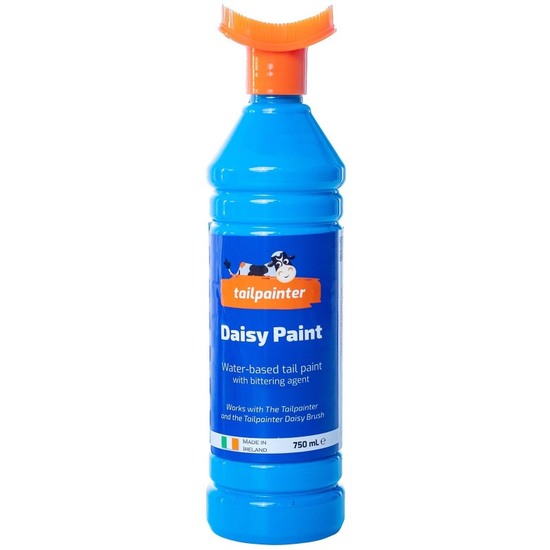 Farba wykrywająca ruje Daisy z pędzlem, niebieska, 750 ml, Kerbl