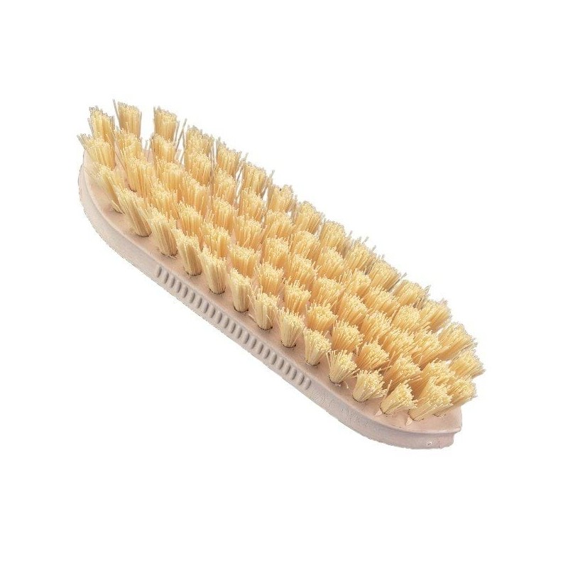 Szczotka do szorowania, ergonomiczny grzbiet, 22 cm,  żółty, Kerbl