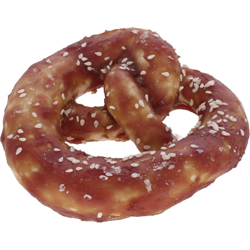 Precel z surowej skóry, z kaczką, 10x10 cm, 75 g, Kerbl