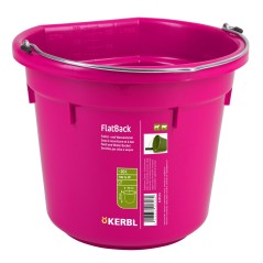 Wiadro FlatBack, 20 l, różowy, Kerbl
