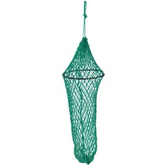 Siatka na siano dla konia z pierścieniem, zielony, oczko 4,5 cm, 120 cm, Kerbl
