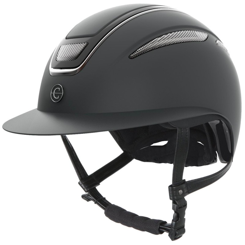 Kask jeździecki Elite Polo, czarny, 59-61 cm, Covalliero