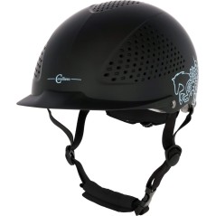 Kask jeździecki Beauty 2.0, czarny, 48-51 cm, Covalliero