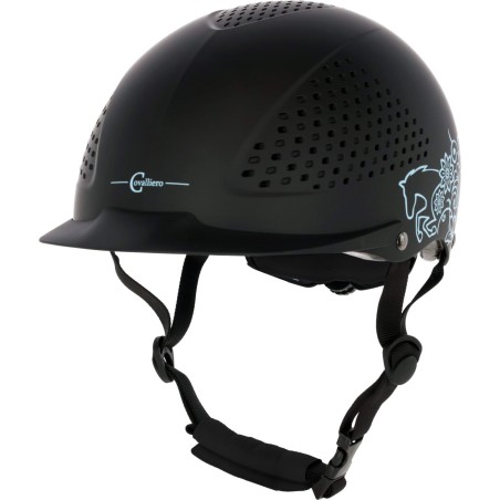 Kask jeździecki Beauty 2.0, czarny, 48-51 cm, Covalliero