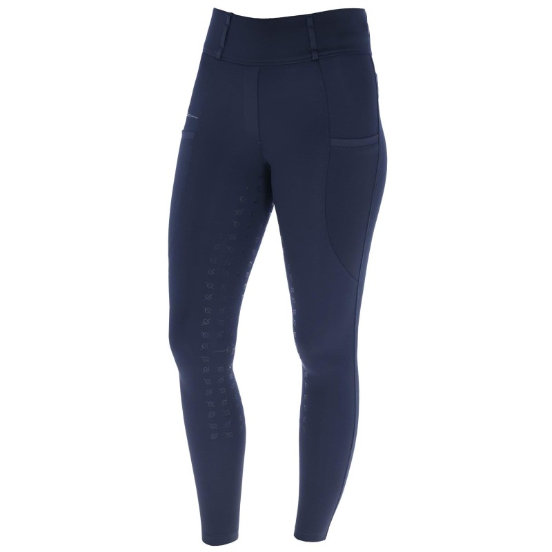 Legginsy jeździeckie HighWaist, damskie, granatowy, roz. 34/36, Covalliero Legginsy jeździeckie HighWaist, damskie, granatowy, roz. 34/36, Covalliero