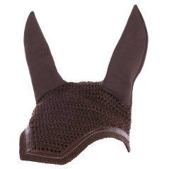 Nauszniki dla konia Linea, brązowy, roz. Pony, Covalliero