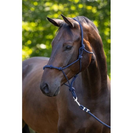 Kantar sznurkowy, granatowy, Pony, Covalliero