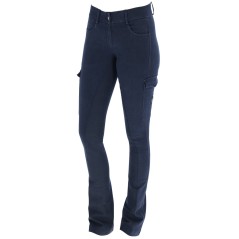 Bryczesy BasicPlus Jodphur, damskie, niebieski, roz. 46, Covalliero