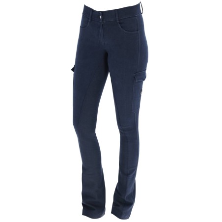 Bryczesy BasicPlus Jodphur, damskie, niebieski, roz. 46, Covalliero