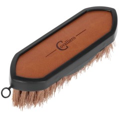 Szczotka ryżowa Deluxe, brązowy/czarny, 18 cm, Covalliero