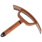 Ściągaczka do potu Deluxe, brązowy/czarny, 19 cm, Covalliero