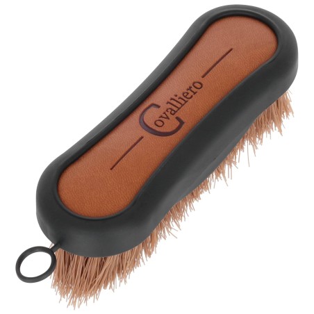 Szczotka Deluxe Mini, brązowy/czarny, 13 cm, Covalliero