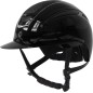 Kask jeździecki Elite Polo, lakierowany czarny, 56-58 cm, Covalliero