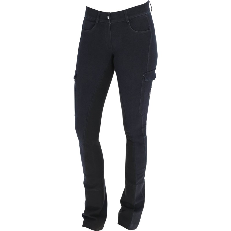 Bryczesy BasicPlus Jodphur, damskie, czarny, roz. 38, Covalliero