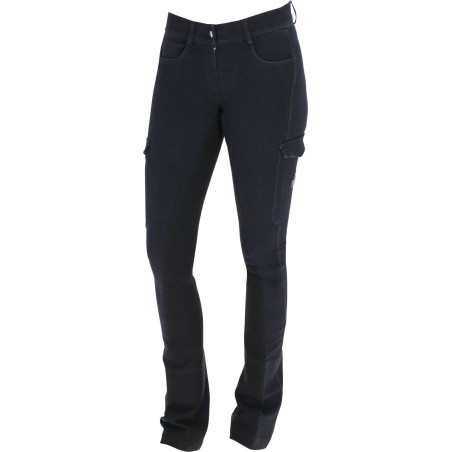 Bryczesy BasicPlus Jodphur, damskie, czarny, roz. 38, Covalliero
