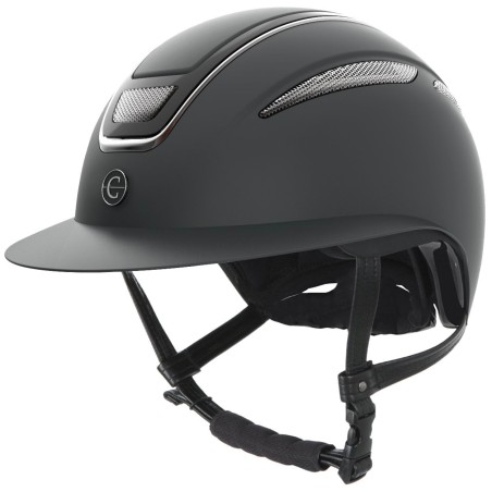 Kask jeździecki Elite Polo, czarny, 53-55 cm, Covalliero