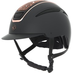 Kask jeździecki Elite, różowe złoto, 53-55 cm, Covalliero