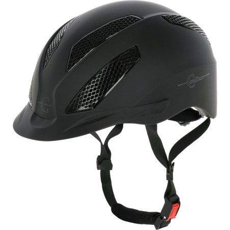 Kask jeździecki eXite, czarny, 57-60 cm, Covalliero