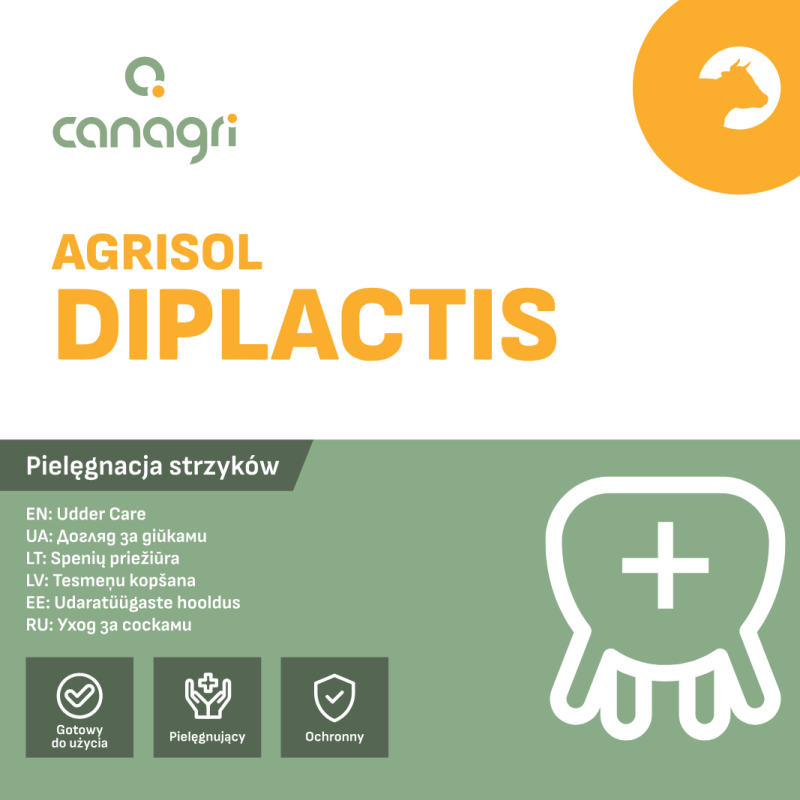 Preparat do dipingu Agrisol DipLactis 71, 2 kg, Can Agri Preparat do dipingu Agrisol DipLactis 71, 2 kg, Can Agri