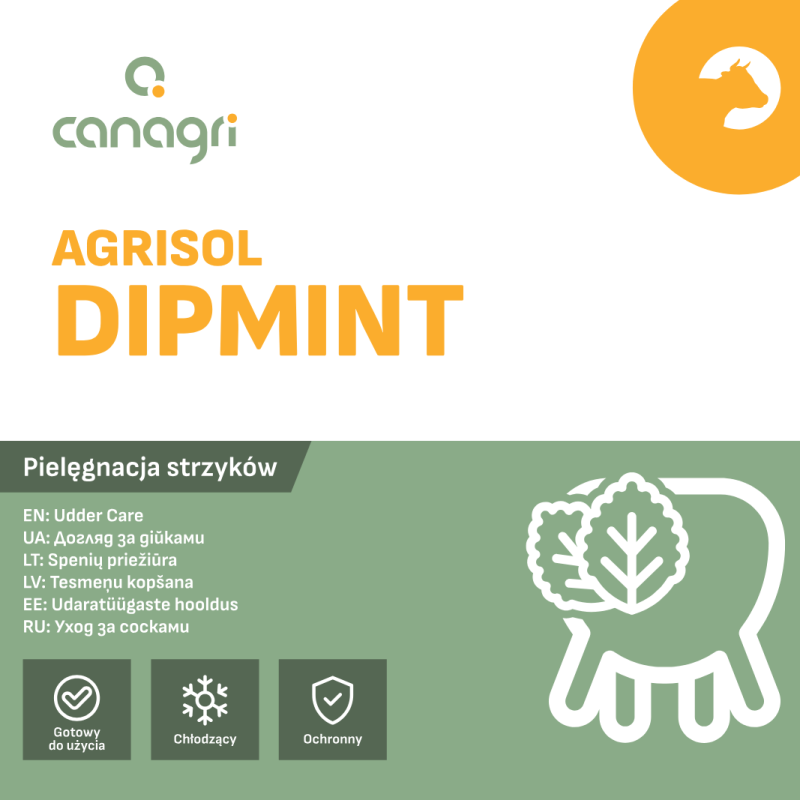Preparat do dipingu Agrisol DipMint 74, 2 kg, Can Agri Preparat do dipingu Agrisol DipMint 74, 2 kg, Can Agri
