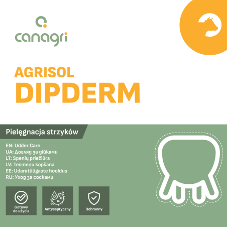 Preparat do dipingu Agrisol DipDerm 73, zimowy, 2 kg, Can Agri