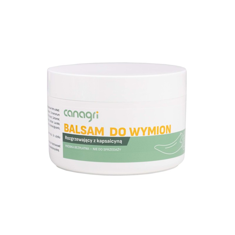 Balsam rozgrzewający z kapsaicyną, 250 ml, Canagri