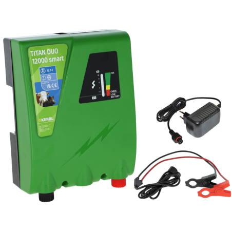 Elektryzator uniwersalny TITAN DUO 12000 Smart, 12 J, Kerbl