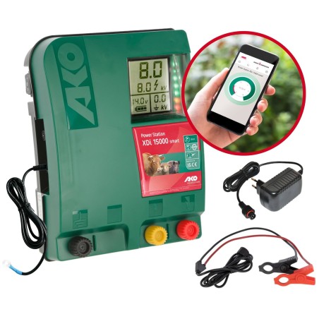 Elektryzator uniwersalny XDi 15000 Smart, dla dzików, bydła, owiec i kóz, 20 J, AKO