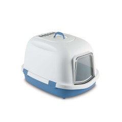 Kuweta Super Queen z filtrem, nordic sky, 71 x 55 x 46,5 cm, Stefanplast