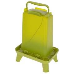Karmidło dla drobiu prostokątne 5,5 l, plastikowy, zielone, Kerbl
