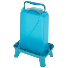 Karmidło dla drobiu prostokątne 5,5 l, plastikowy, niebieskie, Kerbl