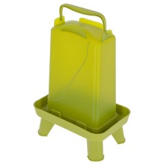 Poidło dla drobiu prostokątne 3,5 l, plastikowe, zielone, Kerbl