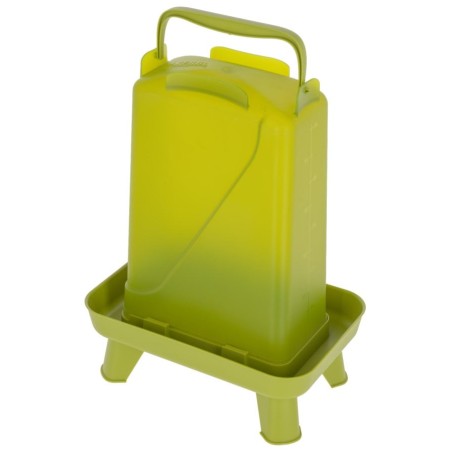 Poidło dla drobiu prostokątne 5,5 l, plastikowe, zielone, Kerbl