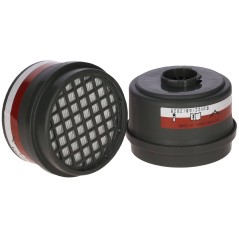 Zestaw zapasowych filtrów A1P2 COMPACT do maski VULCANO, w blistrze, Kerbl