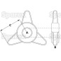 Obcinak do kabli miedzianych i aluminiowych 440 mm 01-517 neo