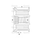 Pilarka stołowa 800w, tarcza 200 x 16 mm 52g219 verto