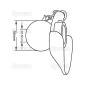 Klucz dynamometryczny dwukierunkowy 1/4", 5-25nm, zestaw 21 szt. 08-821 neo