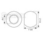 Klucze oczkowe odgięte 6-32 mm, zestaw 12 szt. 09-952 neo