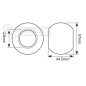 Klucze nasadowe 1/2", zestaw 23 szt. 08-694 neo