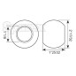 Sekator akumulatorowy 7.2v, li-ion/1.3ah 52g300 verto Sekator akumulatorowy 7.2v, li-ion/1.3ah 52g300 verto