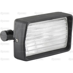 Lampa robocza Prostokątne lewa - 12V Zastępuje: 5182601, 81868925518260182002969, 5182601, 81868925 