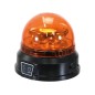 LED Akumulatorowa lampa ostrzegawcza (Pomarańczowy), Interference: Class 3, Na magnes, 100-240V, 12/24V