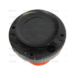 LED Akumulatorowa lampa ostrzegawcza (Pomarańczowy), Interference: Class 3, Na magnes, 12-24V 