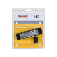 LED Lampa obrysowa - Przednia, Lewa/Prawa, 12-24V 