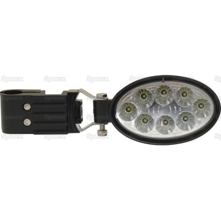 LED Lampa Robocza z uchwytem, Interference: Class 3, 2400 Lumeny, 10-30V