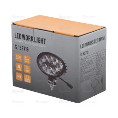 LED Lampa robocza, Interference: Class 3, 2400 Lumeny, 10-30V 
