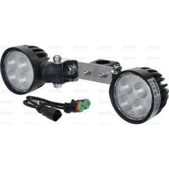 LED Lampa robocza, Interference: Class 3, 4000 Lumeny, 10-30V 