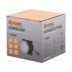 LED Lampa robocza, Interference: Class 3, 4050 Lumeny, 10-30V 