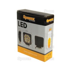 LED Lampa robocza, Interference: Not Classified, 2500 Lumeny, 10-30V 