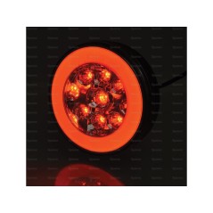 LED Lampa zespolona, Funkcje: 2, Tylna / Przeciwmgielna, Lewa/Prawa, 12-36V 